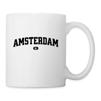 Amsterdam Netherlands - Coffee/Tea Mug - white - Right