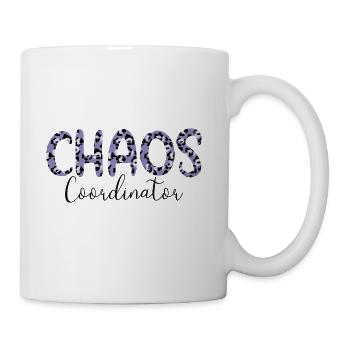 Chaos Coordinator Pink - Coffee/Tea Mug - white - Right