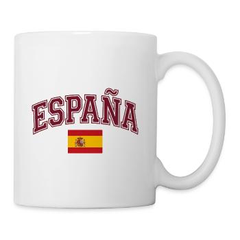 España Arch Banner International football - Coffee/Tea Mug - white - Right