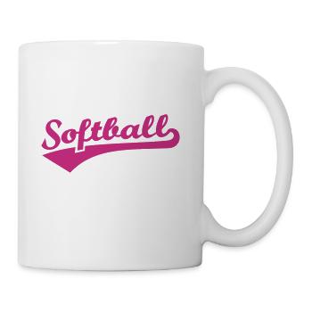 Softball - Coffee/Tea Mug - white - Right
