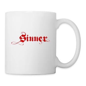 Sinner - Coffee/Tea Mug - white - Right