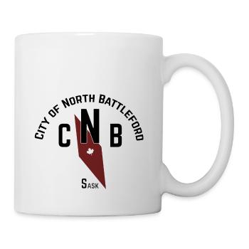 City of North Battleford Compass - Coffee/Tea Mug - white - Right