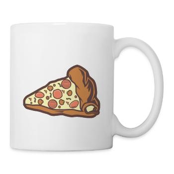 Pizza Slice - Coffee/Tea Mug - white - Right