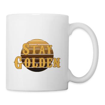 Stay Golden Vintage - Coffee/Tea Mug - white - Right