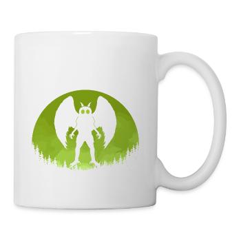 Mothman Moon - Coffee/Tea Mug - white - Right