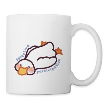 Selective Participation Duckie - Coffee/Tea Mug - white - Right