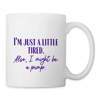 A Little Tired - Coffee/Tea Mug - white - Right