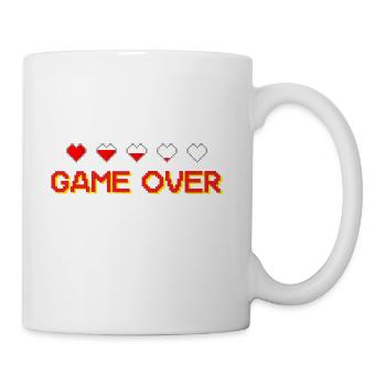 Game Over - Coffee/Tea Mug - white - Right