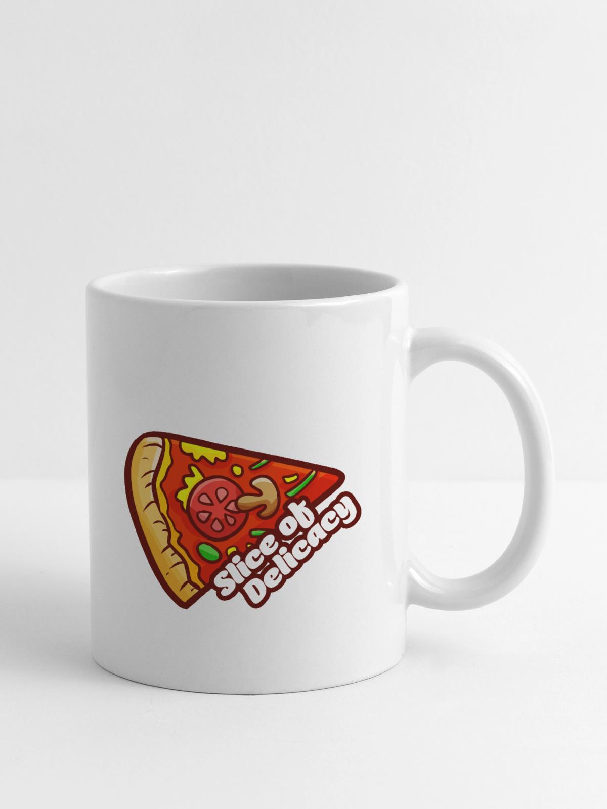 Slice Of Delicacy - Coffee/Tea Mug - white - Right