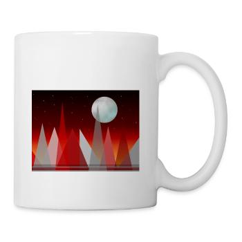Under The Night Sky - Coffee/Tea Mug - white - Right