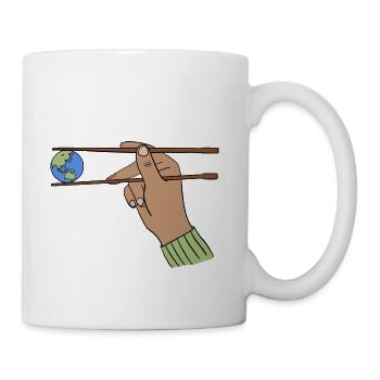 Eat The World - Coffee/Tea Mug - white - Right