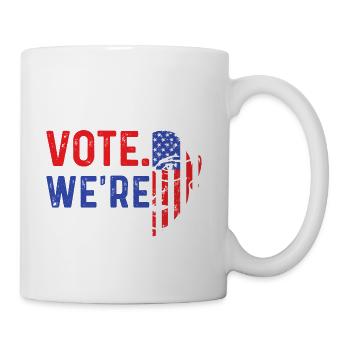 Vote We re Ruthless Women s Rights Feminist Rbg - Coffee/Tea Mug - white - Right