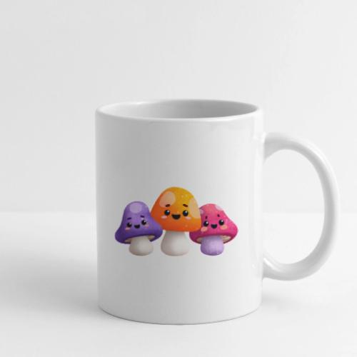 Colorful Mushroom Companions - Coffee/Tea Mug