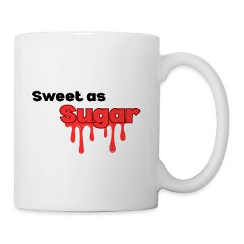Sweet_as_sugar typography design  - Coffee/Tea Mug - white - Right