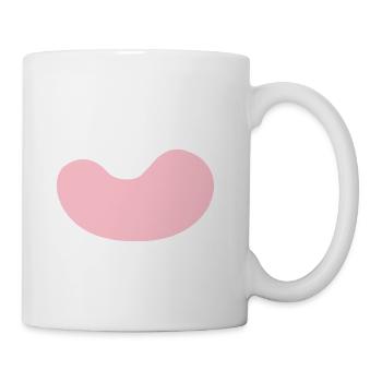 Pink Jelly Bean - Coffee/Tea Mug - white - Right