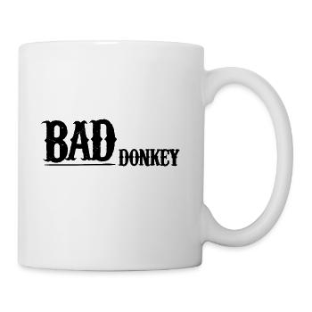 bad donkey - Coffee/Tea Mug - white - Right