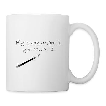 DREAM IT - Coffee/Tea Mug - white - Right