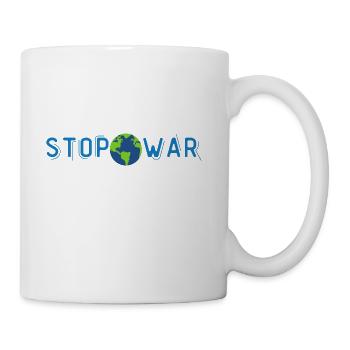 stop war - Coffee/Tea Mug - white - Right
