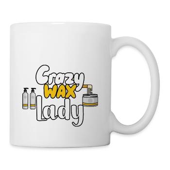 Crazy Wax Lady - Coffee/Tea Mug - white - Right