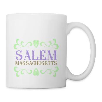 Salem Massachusetts Ouija Love - Coffee/Tea Mug - white - Right