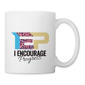 Iep I Encourage Progress Black - Coffee/Tea Mug - white - Right