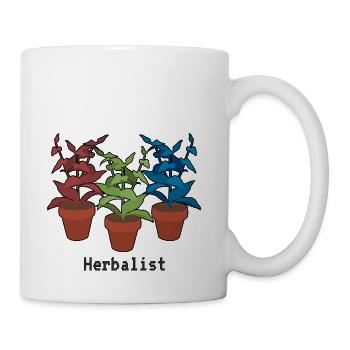 Healing Plants - Coffee/Tea Mug - white - Right