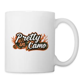 Pretty in Camo - Coffee/Tea Mug - white - Right