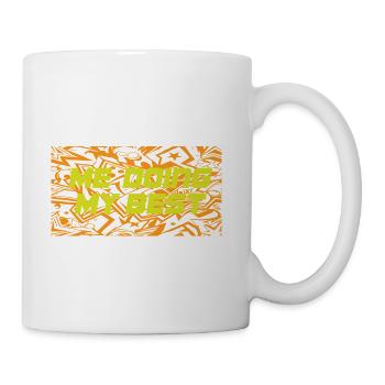 Me Doing My Best Graffiti - Coffee/Tea Mug - white - Right