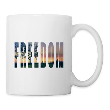 FREEDOM2 - Coffee/Tea Mug - white - Right