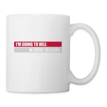 im going to hell - Coffee/Tea Mug - white - Right