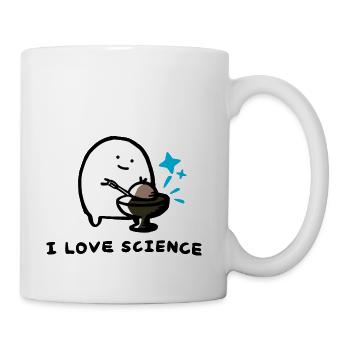 I Love Science Demon Core - Coffee/Tea Mug - white - Right