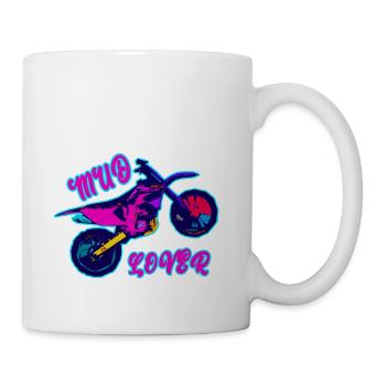 Mud lover - Coffee/Tea Mug - white - Right