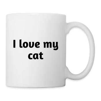 Cat Lover - Coffee/Tea Mug - white - Right