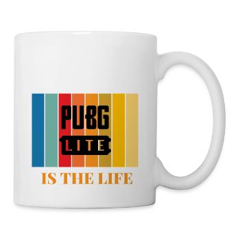 Pubg lite is the life - Coffee/Tea Mug - white - Right