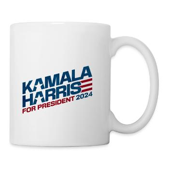 Kamala Harris 2024 For President Election Campaign - Coffee/Tea Mug - white - Right