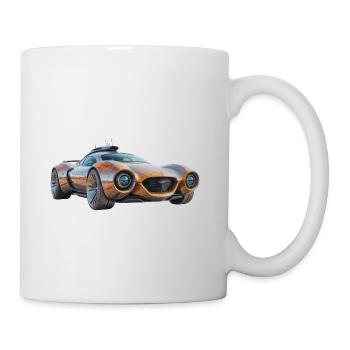 Golden Mirage Hypercar - Coffee/Tea Mug - white - Right