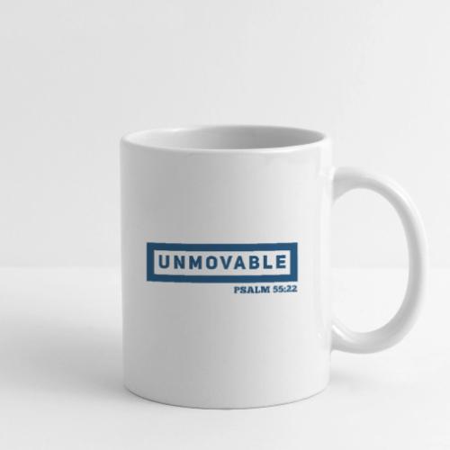 Unmovable: Psalm 55:22 - Coffee/Tea Mug