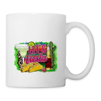 Lets Fiesta - Coffee/Tea Mug - white - Right