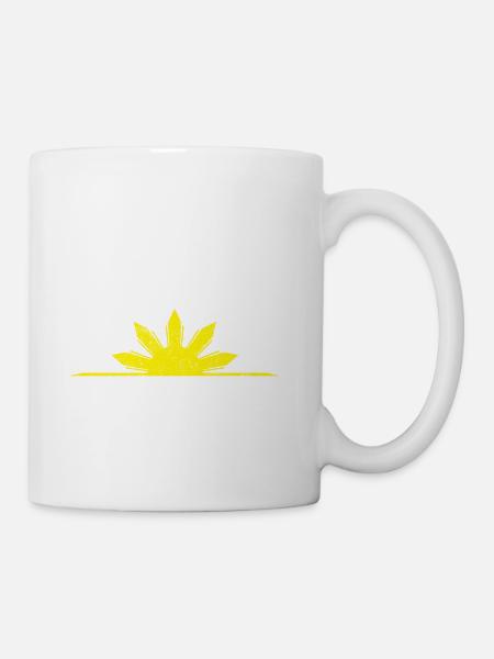 Half Filipino Philippines - Coffee/Tea Mug - white