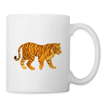 Golden Tiger - Coffee/Tea Mug - white - Right