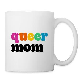 Queer Mom - Coffee/Tea Mug - white - Right