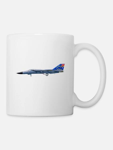 F-111 30 Years Tribute Jet - Coffee/Tea Mug - white