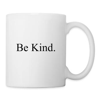 Be kind. by Trivia_Psychology - Coffee/Tea Mug - white - Right