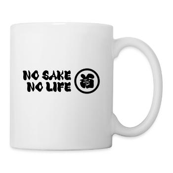 NO SAKE NO LIFE - Coffee/Tea Mug - white - Right