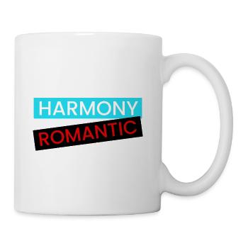 Harmony Romance Typography - Coffee/Tea Mug - white - Right