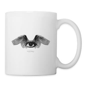 Be Not Afraid - Anti Form Apparel - Coffee/Tea Mug - white - Right