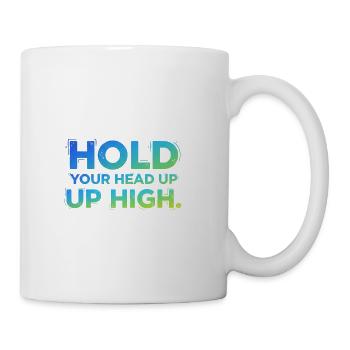 Hold Your Head Up High - Coffee/Tea Mug - white - Right