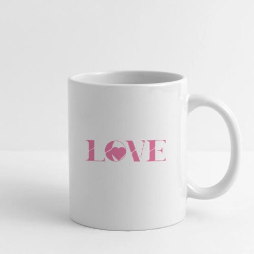 Pink love mug - Coffee/Tea Mug