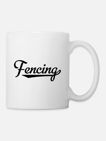 fencing - Coffee/Tea Mug - white