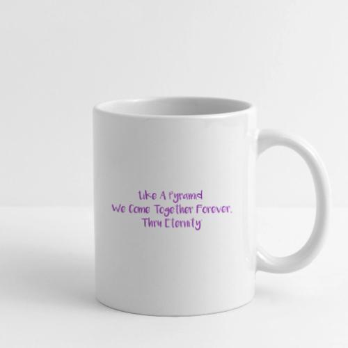 TOGETHER FOREVER (PURPLE PRINT) - Coffee/Tea Mug